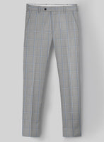 Napolean Aria Light Gray Wool Pants - StudioSuits