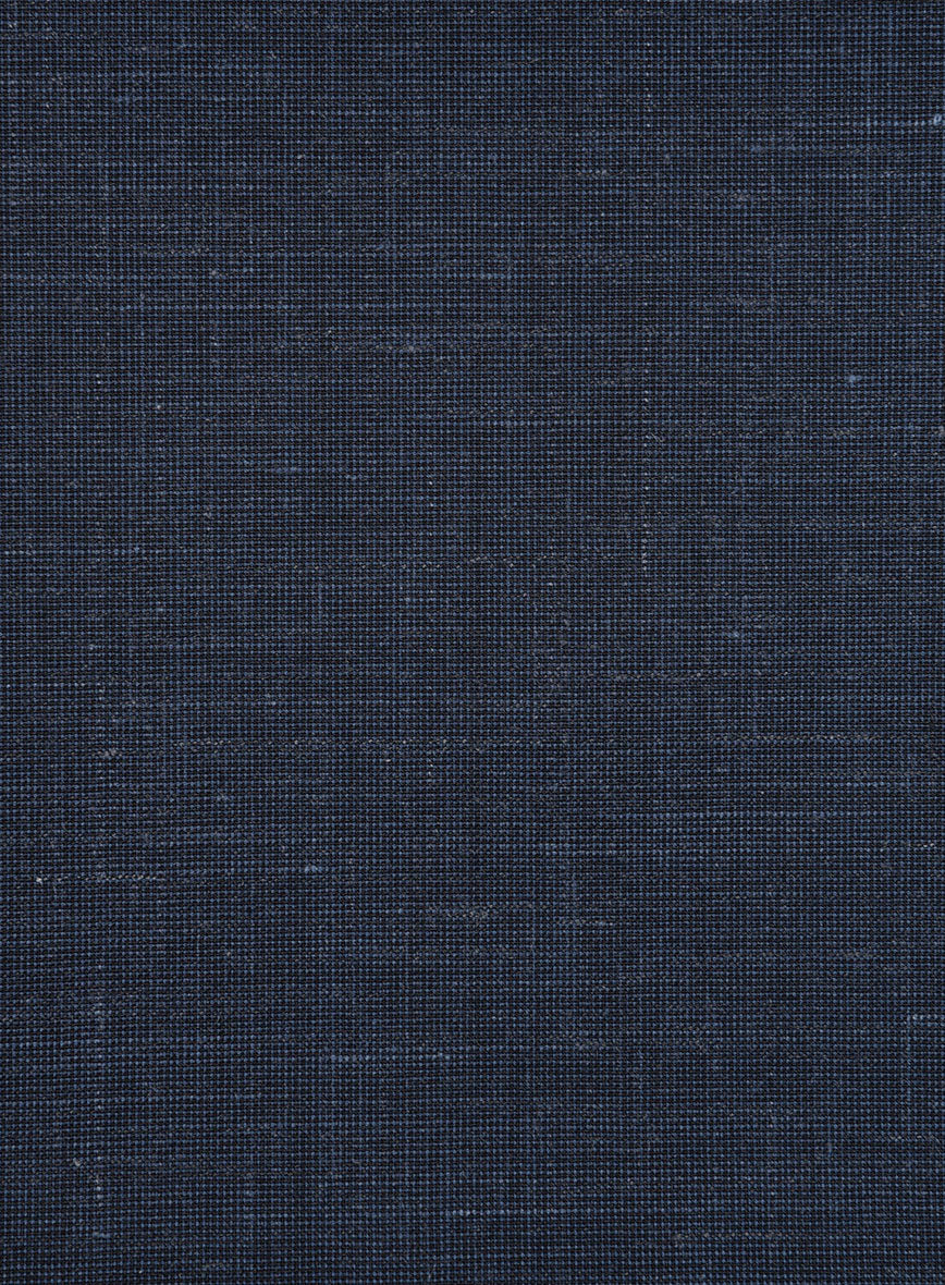Napolean Ariel Nailhead Blue Wool Suit - StudioSuits