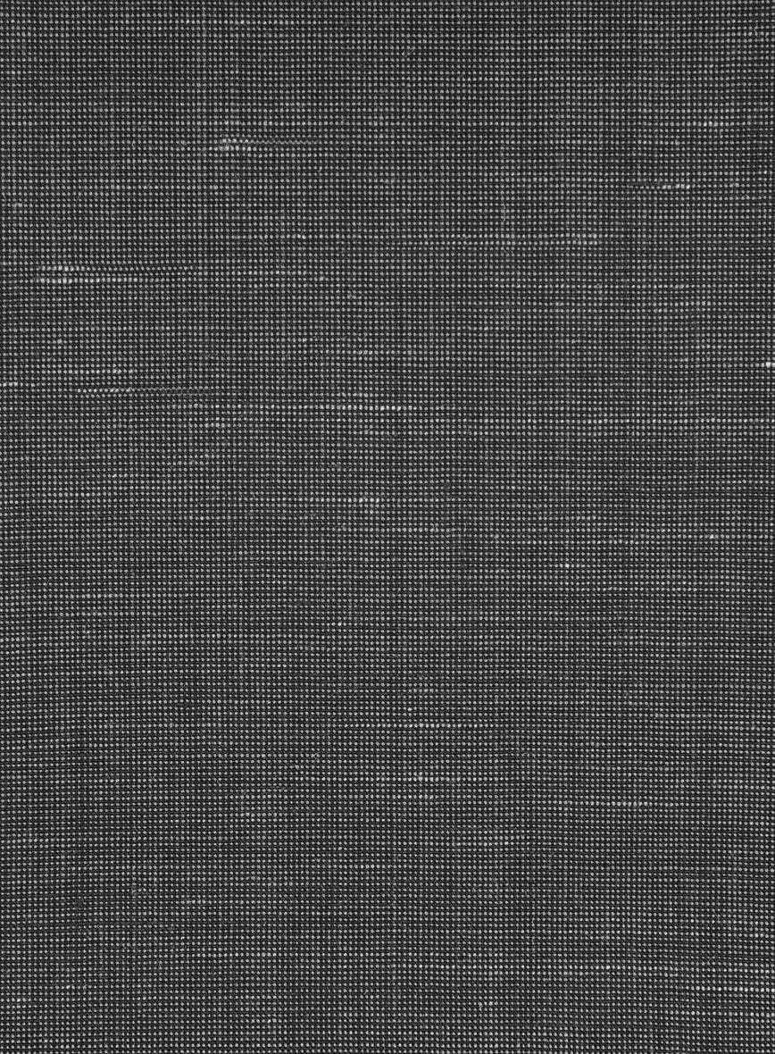 Napolean Ariel Nailhead Charcoal Wool Suit - StudioSuits