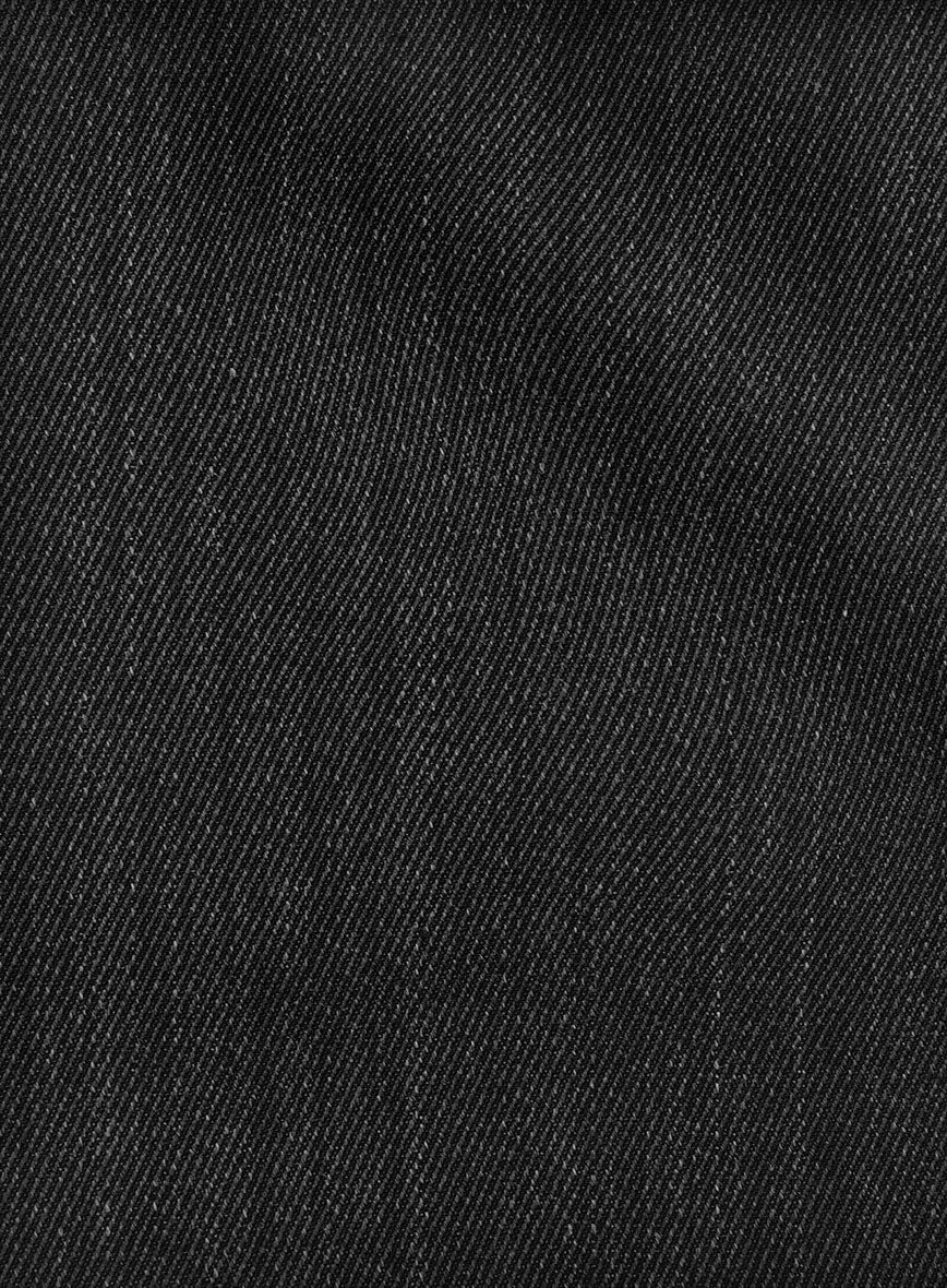 Napolean Astrale Twill Charcoal Wool Pants - StudioSuits