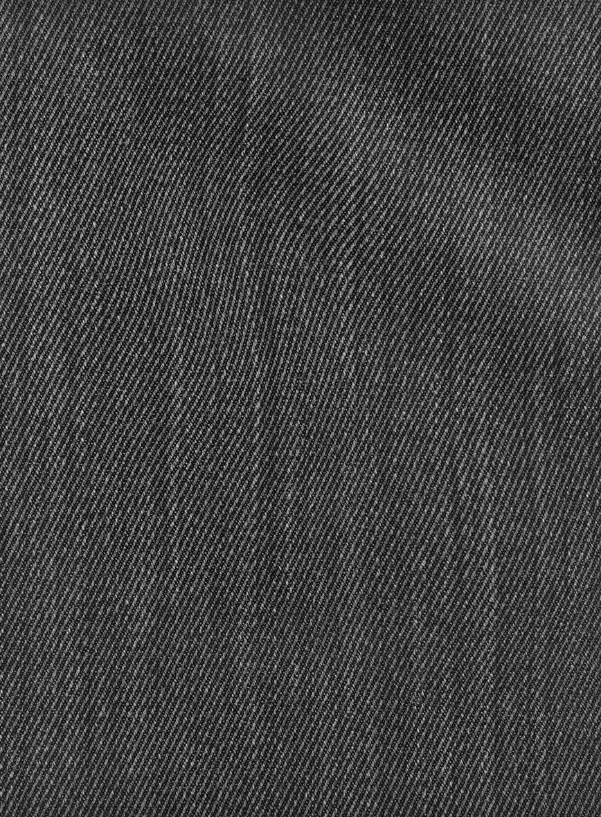 Napolean Astrale Twill Gray Wool Pants - StudioSuits