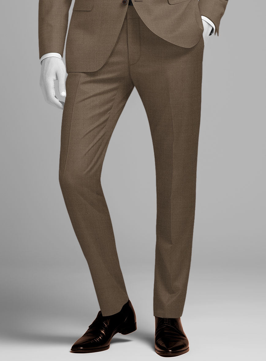 Napolean Brown Wool Suit - StudioSuits