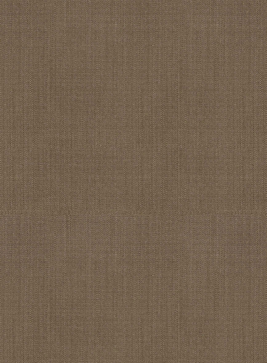 Napolean Brown Wool Tuxedo Suit - StudioSuits