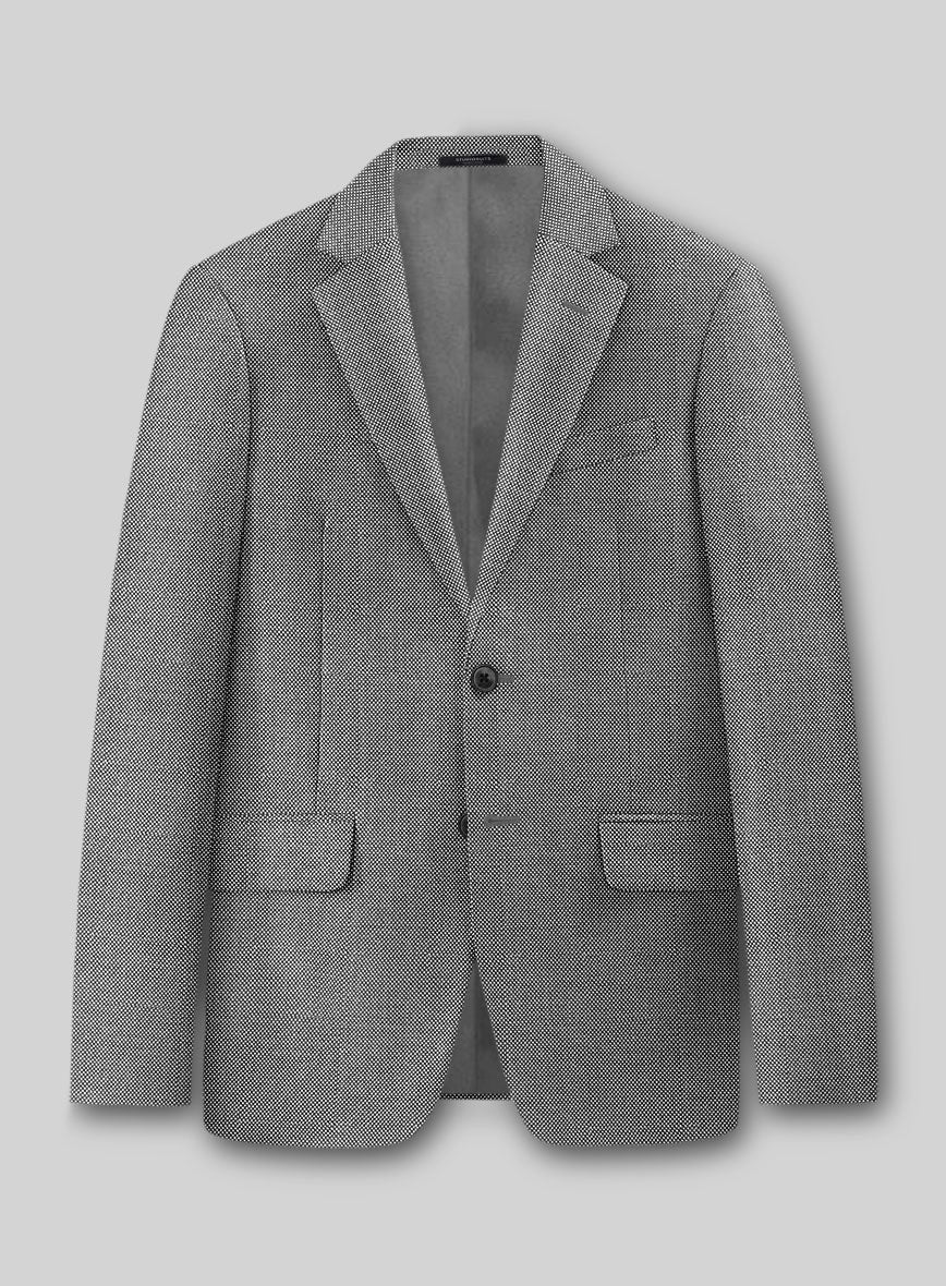 Napolean BW Birdseye Wool Suit - StudioSuits