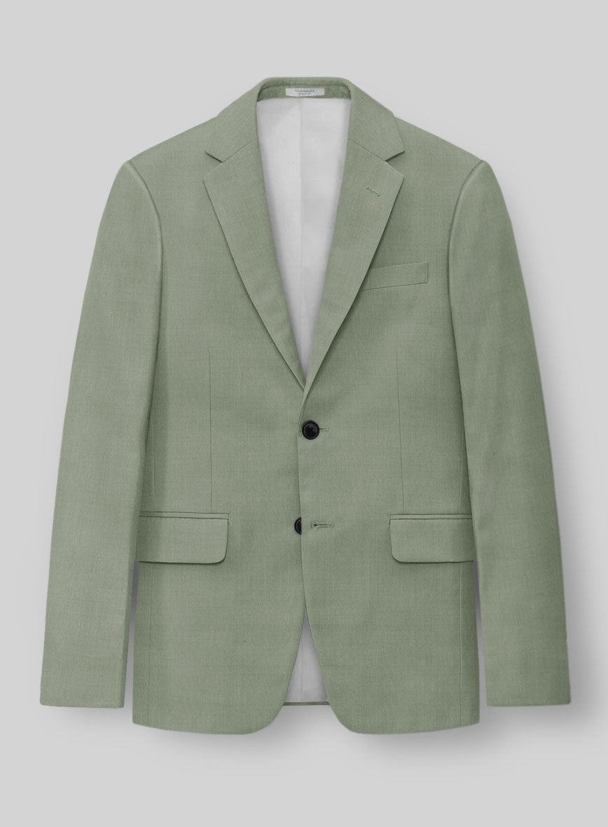 Napolean Cadet Green Wool Jacket - StudioSuits