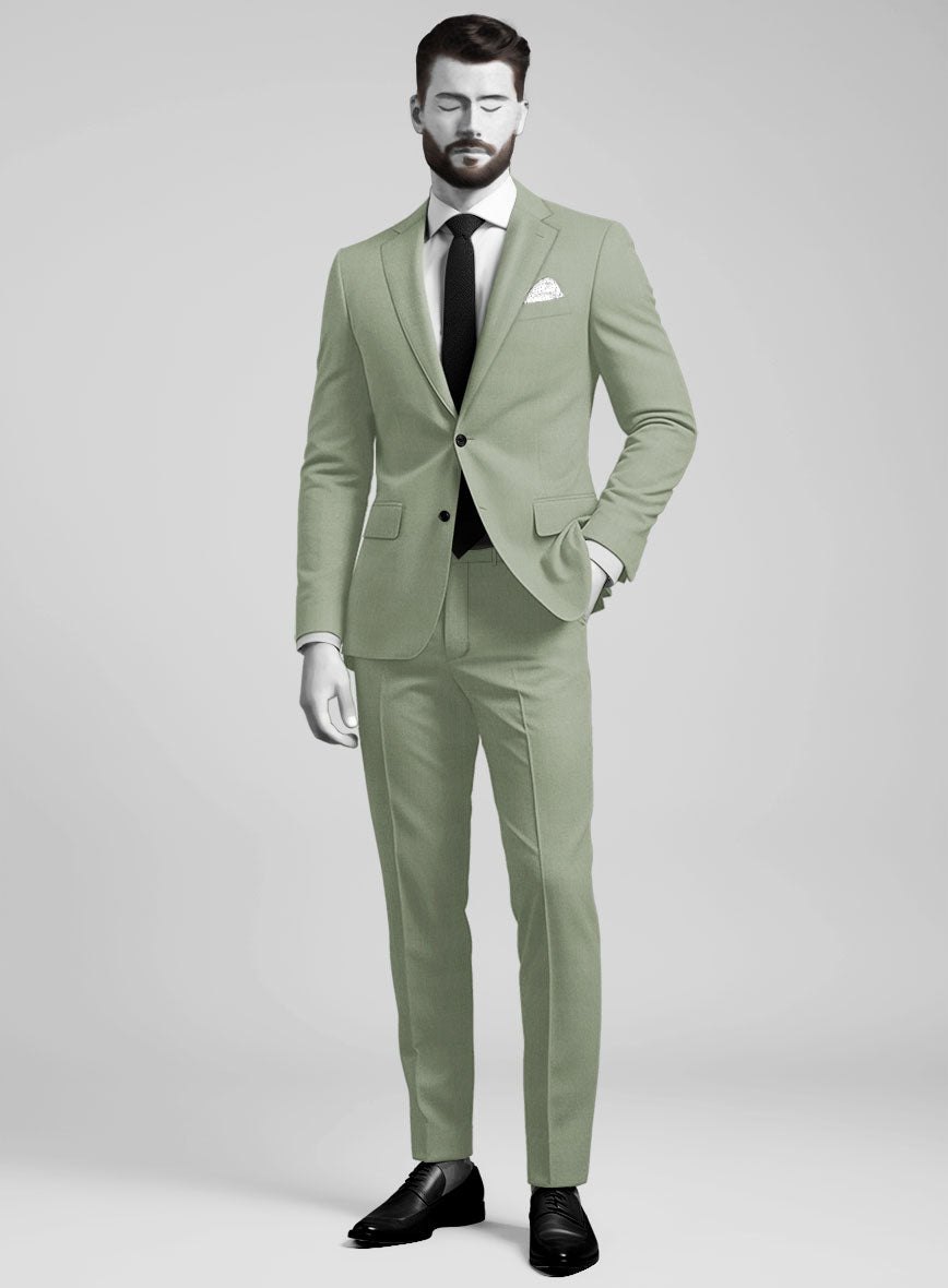 Napolean Cadet Green Wool Suit - StudioSuits