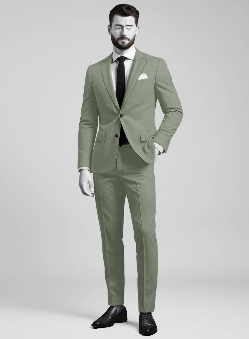 Napolean Cadet Green Wool Suit - StudioSuits