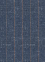 Napolean Como Bar Blue Wool Jacket - StudioSuits