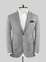 Napolean Como Bar Gray Wool Suit - StudioSuits