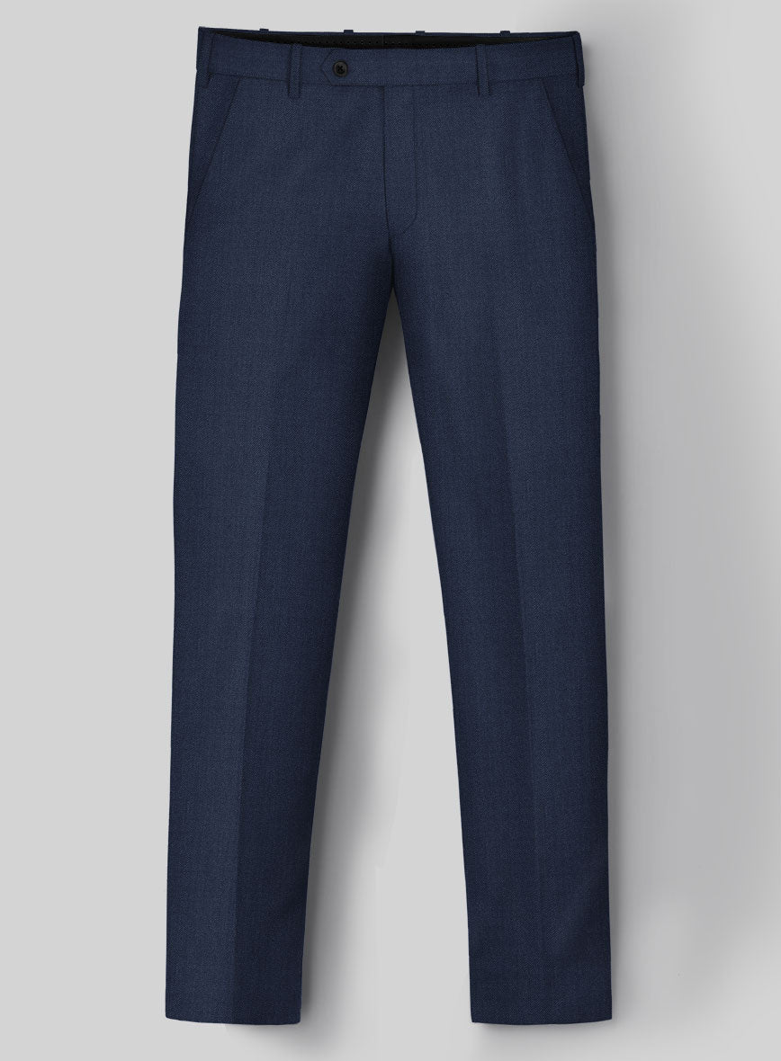 Napolean Cosmic Blue Wool Suit - StudioSuits