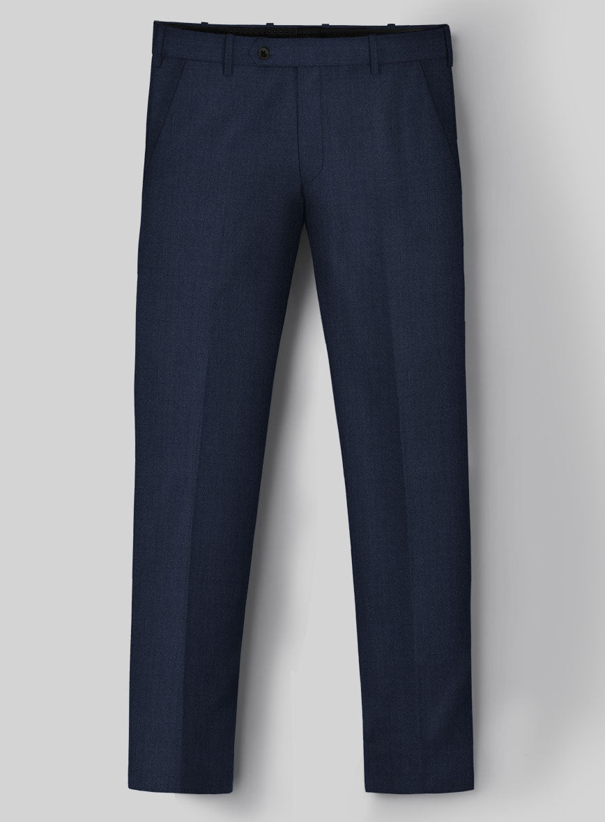 Napolean Cosmic Blue Wool Suit - StudioSuits