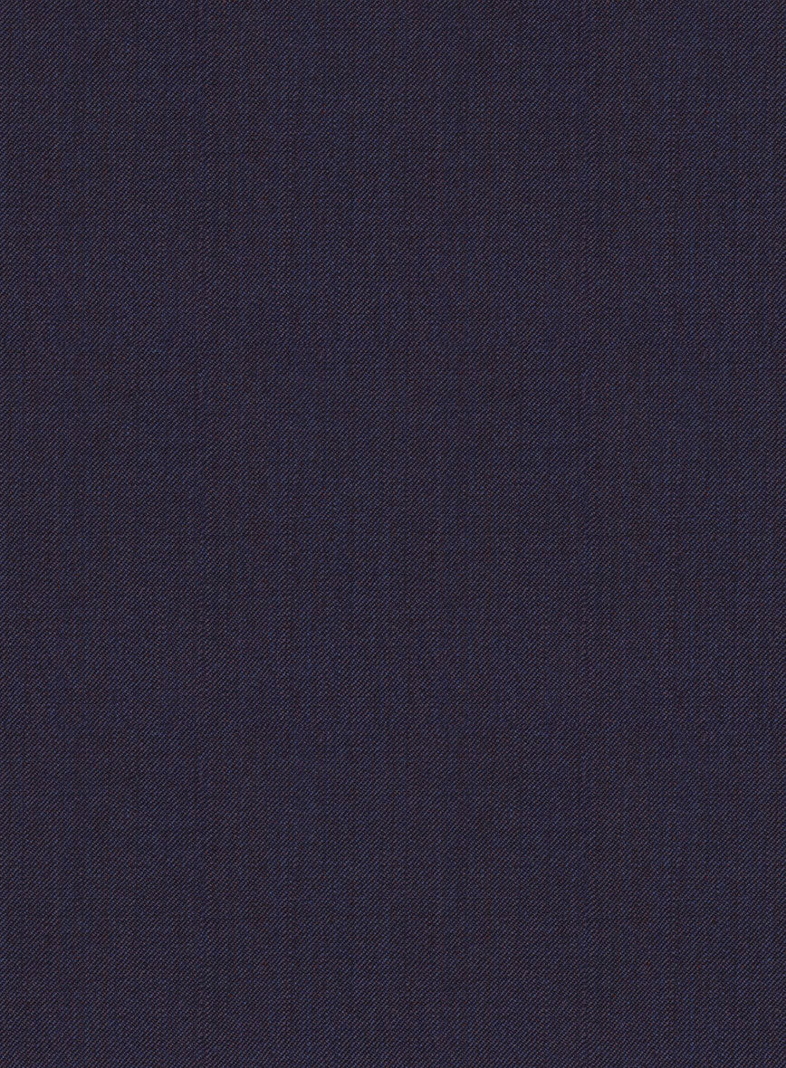 Napolean Eggplant Wool Suit - StudioSuits