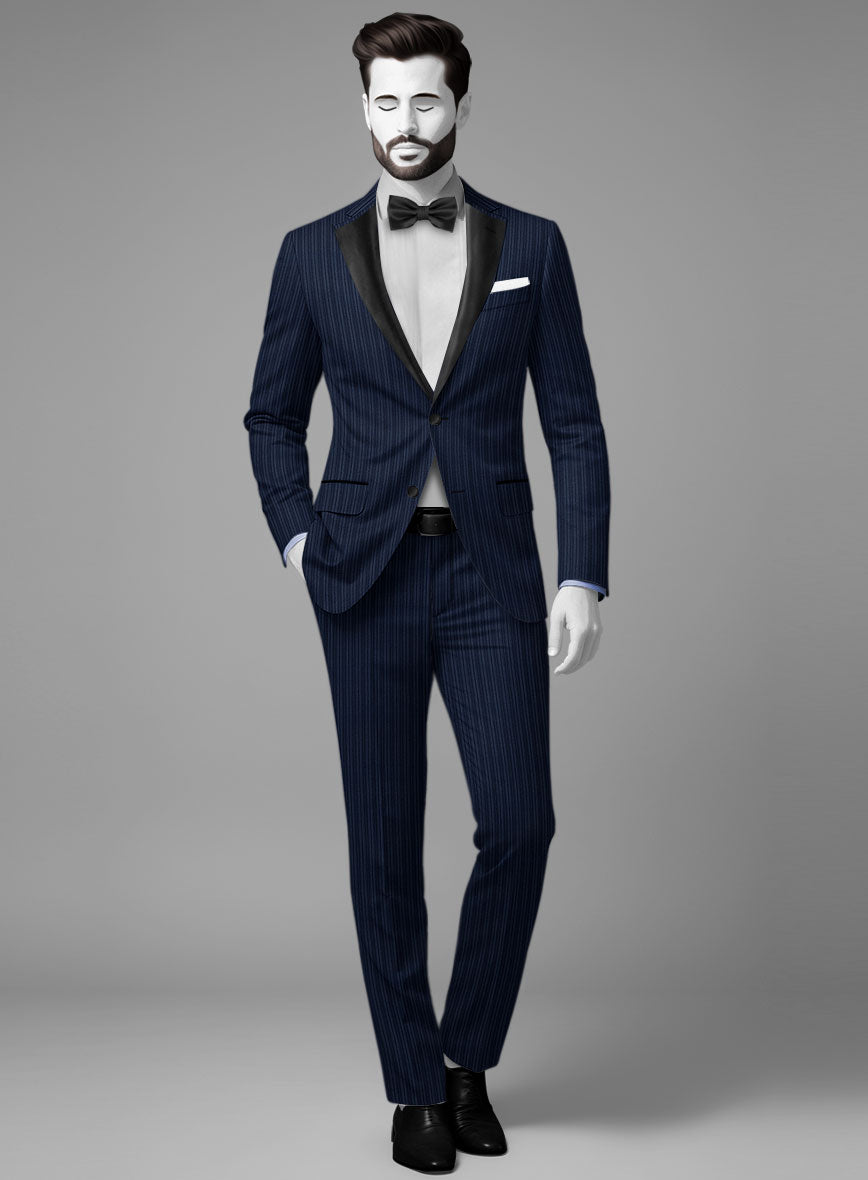 Napolean Etizi Wool Tuxedo Suit - StudioSuits