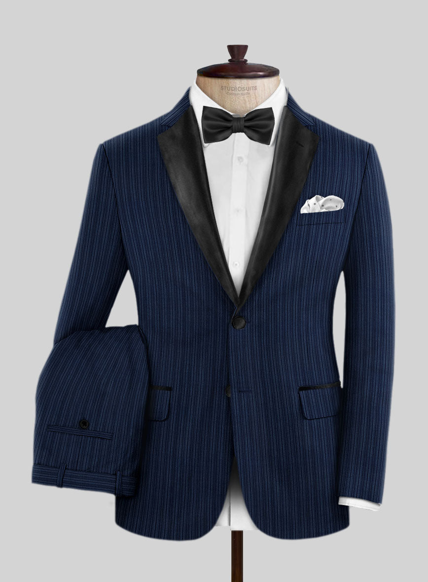 Napolean Etizi Wool Tuxedo Suit - StudioSuits