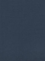 Napolean Flat Blue Wool Tuxedo Jacket - StudioSuits
