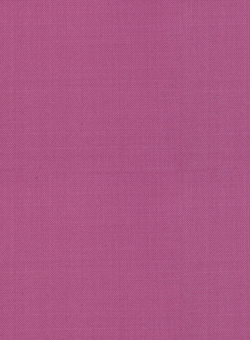Napolean Fuchsia Pink Wool Pants - StudioSuits