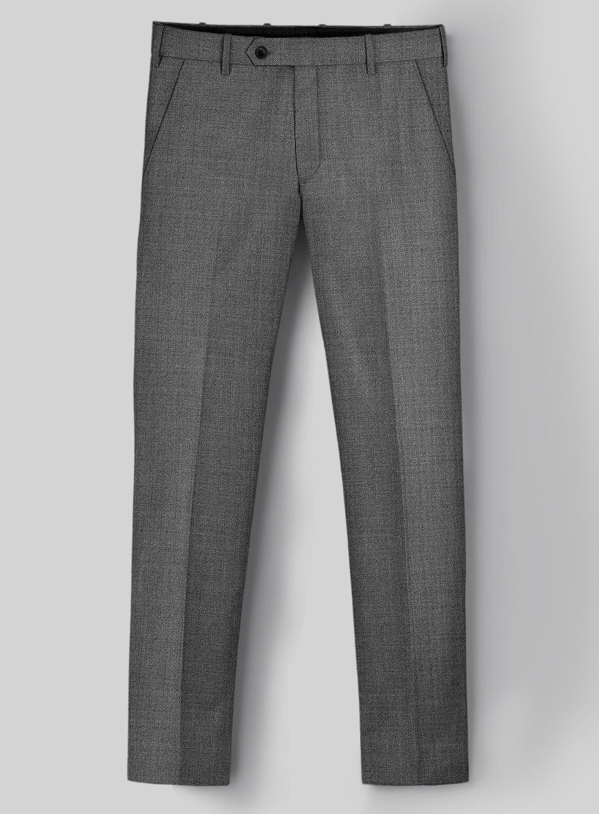 Napolean Gray Wool Suit - StudioSuits