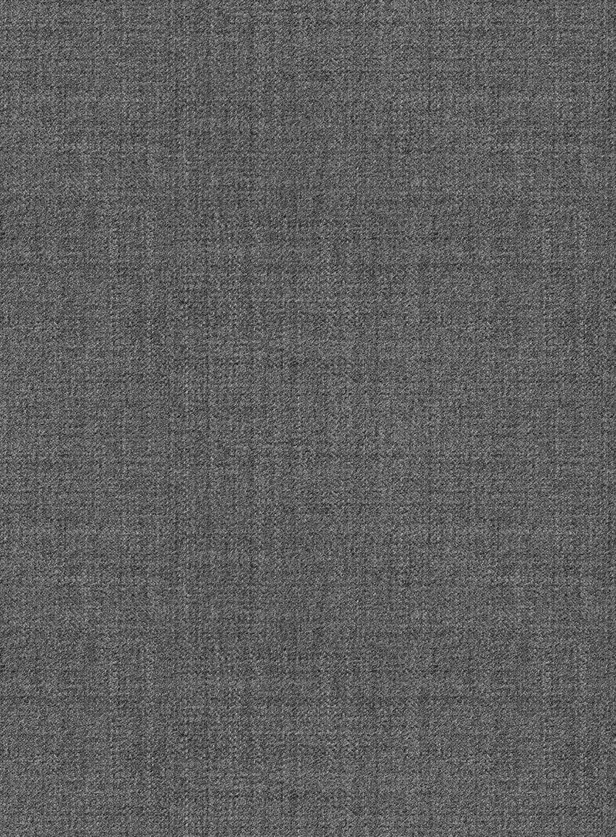 Napolean Gray Wool Tuxedo Jacket - StudioSuits