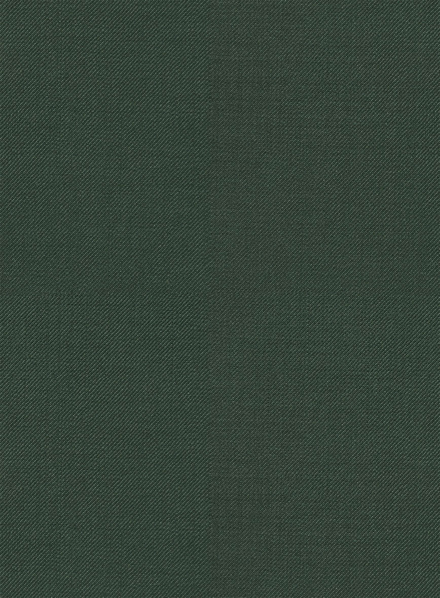 Napolean Green Wool Pants - StudioSuits