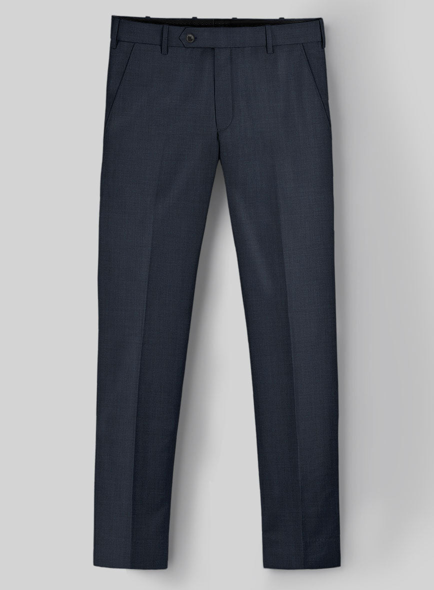 Napolean Highball Blue Wool Suit - StudioSuits