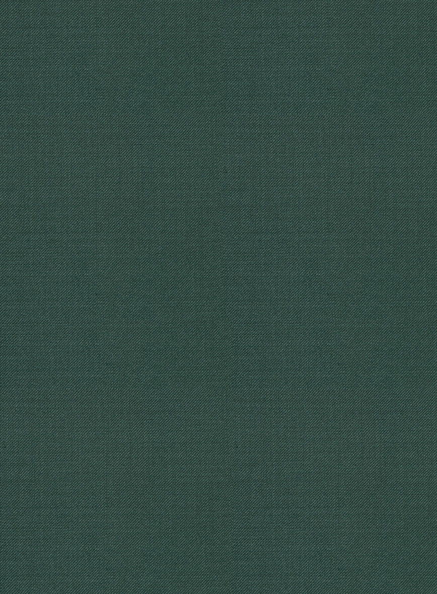 Napolean Jungle Green Wool Pants - StudioSuits