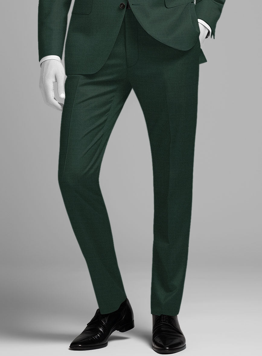 Napolean Jungle Green Wool Suit – StudioSuits