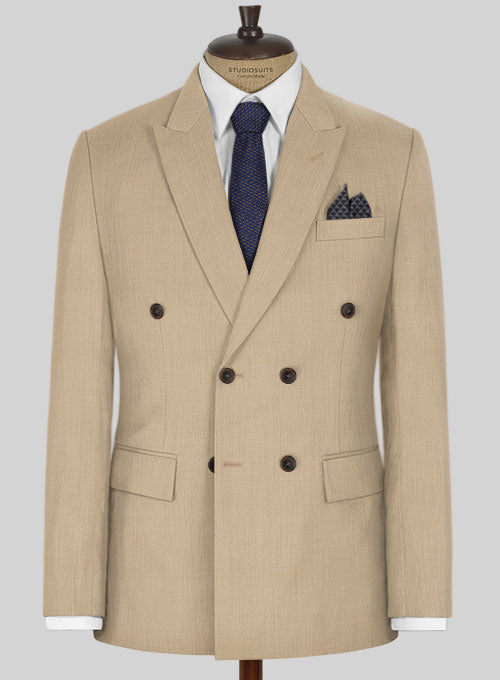 Napolean Khaki Wool Suit - StudioSuits