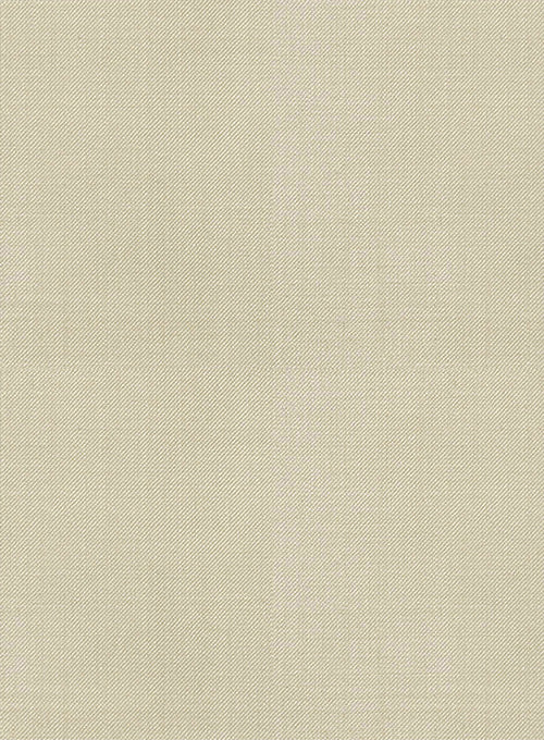 Napolean Light Beige Wool Jacket - StudioSuits