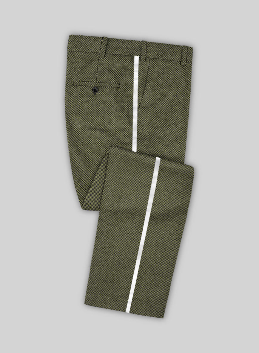 Napolean Limeade Green Wool Tuxedo Suit - StudioSuits
