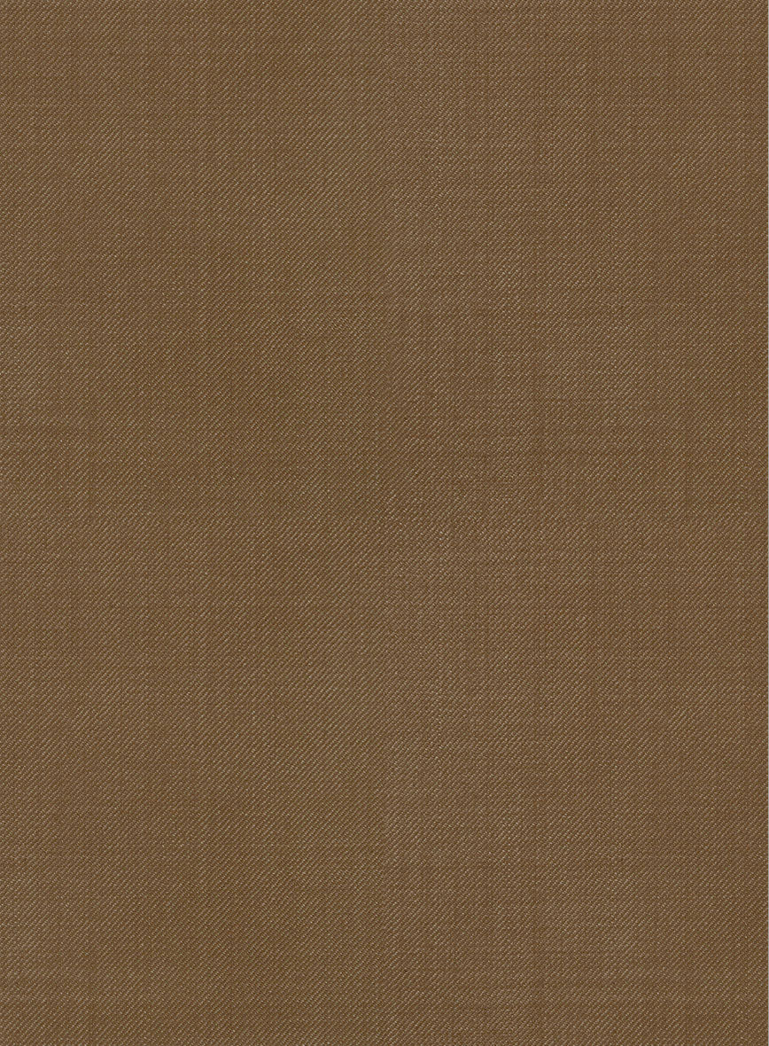 Napolean Melange Brown Wool Tuxedo Suit - StudioSuits