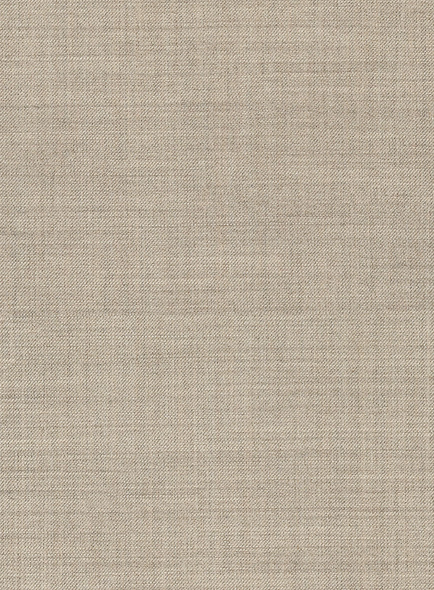 Napolean Melange Khaki Wool Suit - StudioSuits