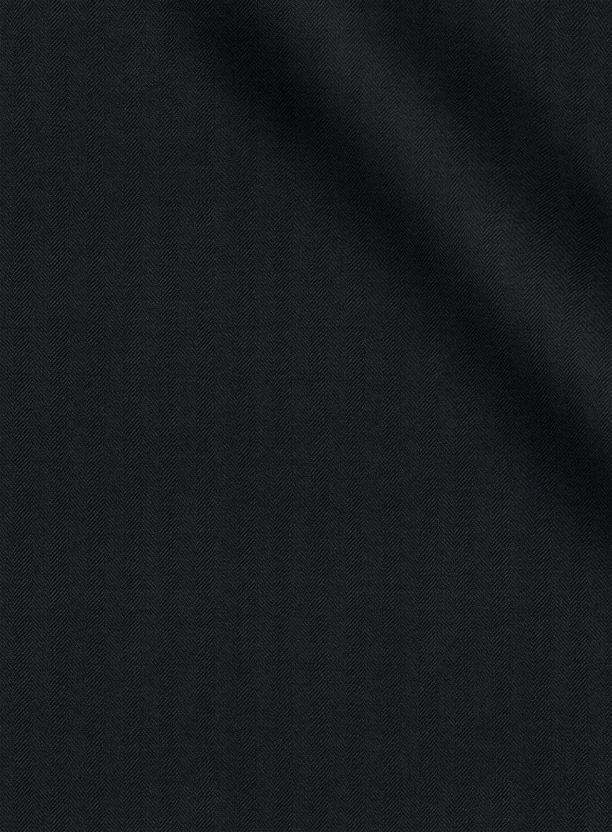 Napolean Midnight Wool Pants - StudioSuits