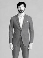 Napolean Mini Houndstooth White Wool Jacket