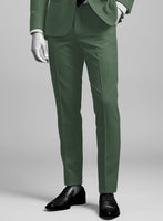 Napolean Moss Green Wool Suit - StudioSuits