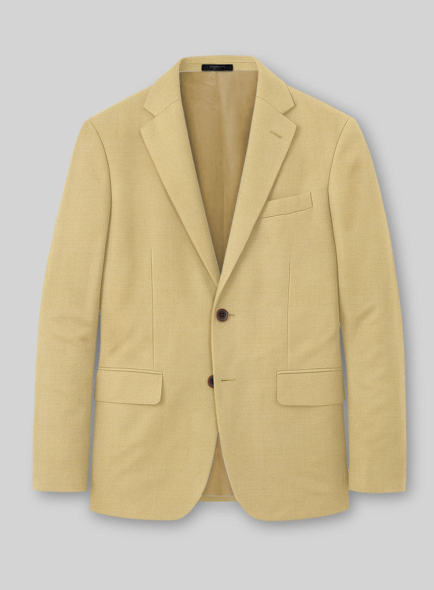 Napolean Old Khaki Wool Jacket - StudioSuits