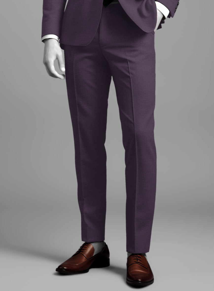 dark purple dress pants 1990s JEAN PAUL GAULTIER Pant Suit gallery openings Pronti Slacks Mens Purple Wide