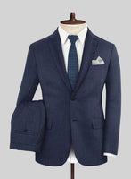 Napolean Ricci Brandy Blue Wool Suit - StudioSuits