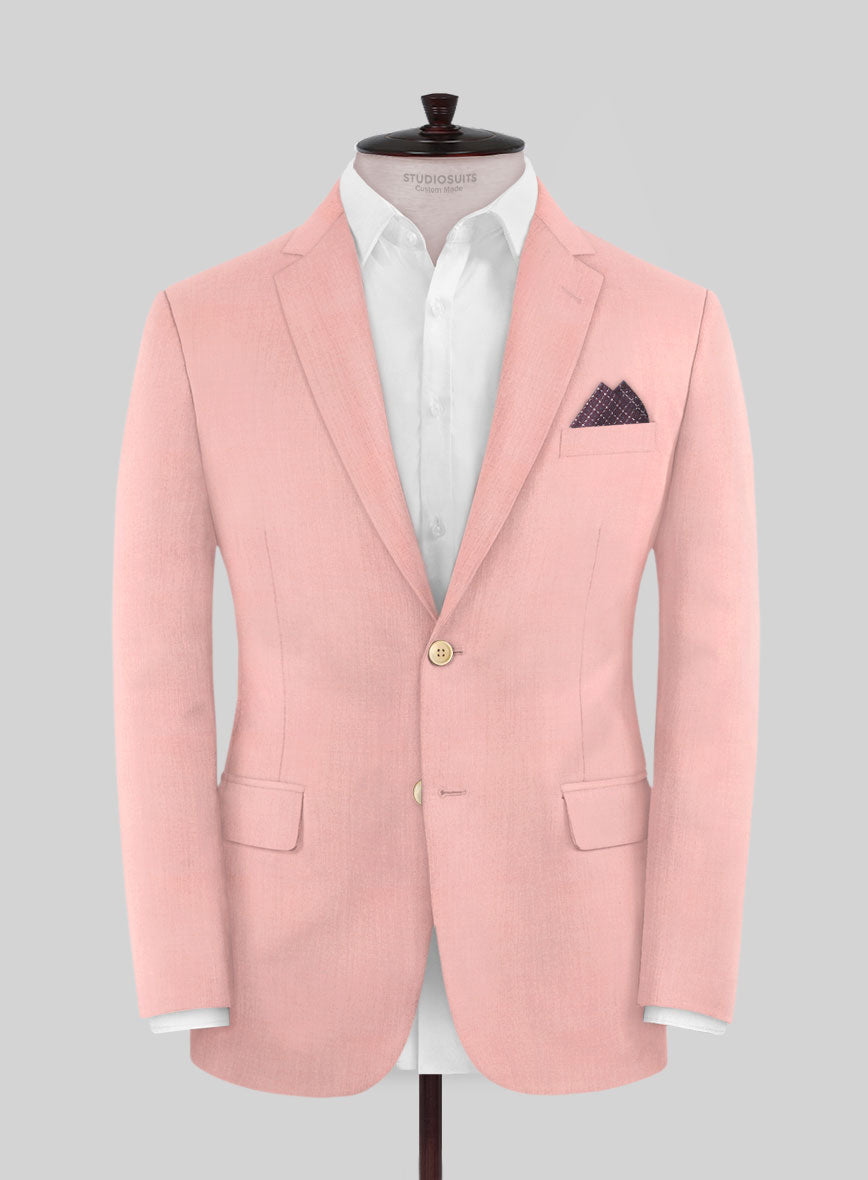 Napolean Runway Pink Wool Jacket - StudioSuits