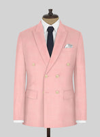 Napolean Runway Pink Wool Jacket - StudioSuits