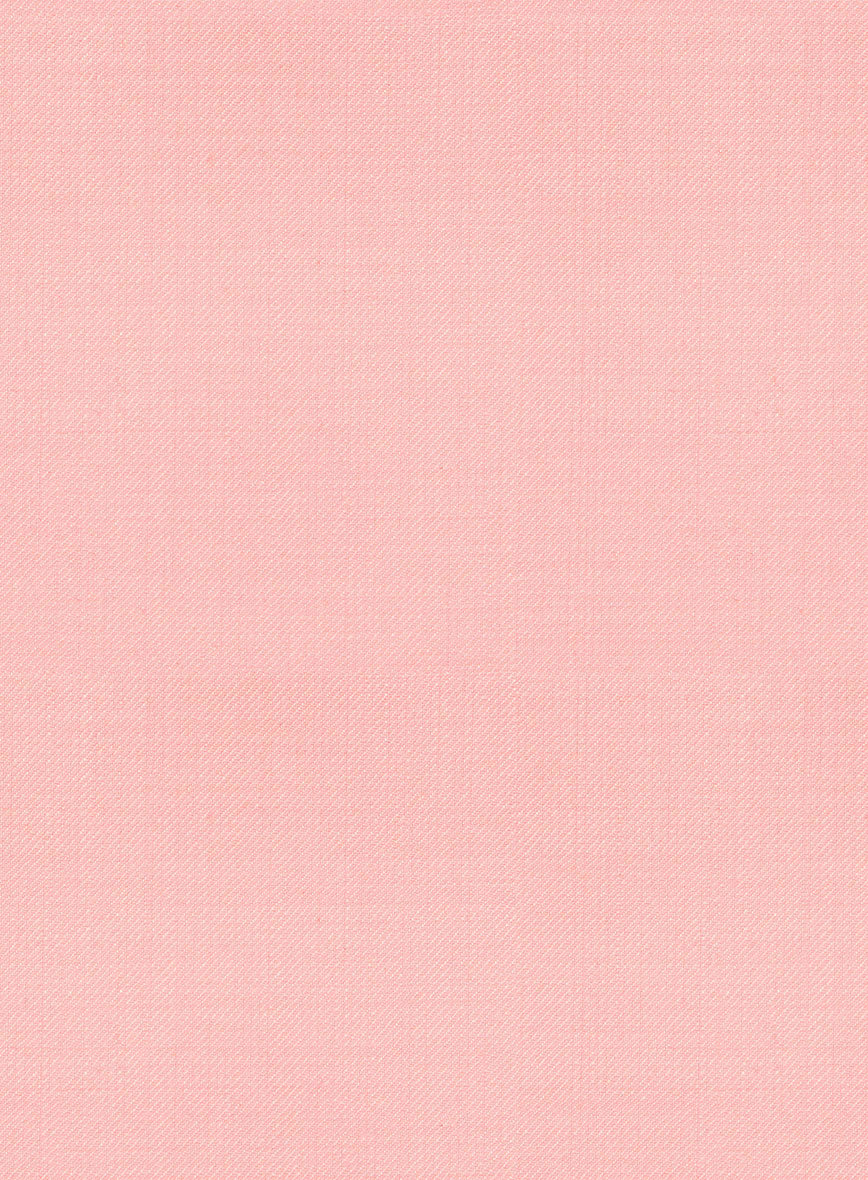 Napolean Runway Pink Wool Tuxedo Suit - StudioSuits