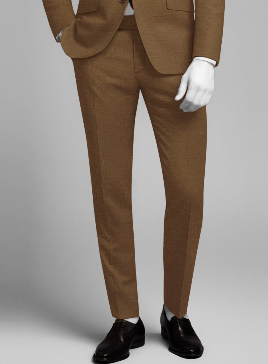 Napolean Rust Wool Suit - StudioSuits