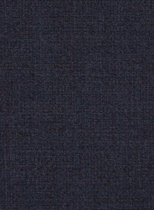 Napolean Soffi Blue Wool Pants - StudioSuits