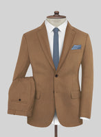 Napolean Caramel Brown Wool Suit - StudioSuits