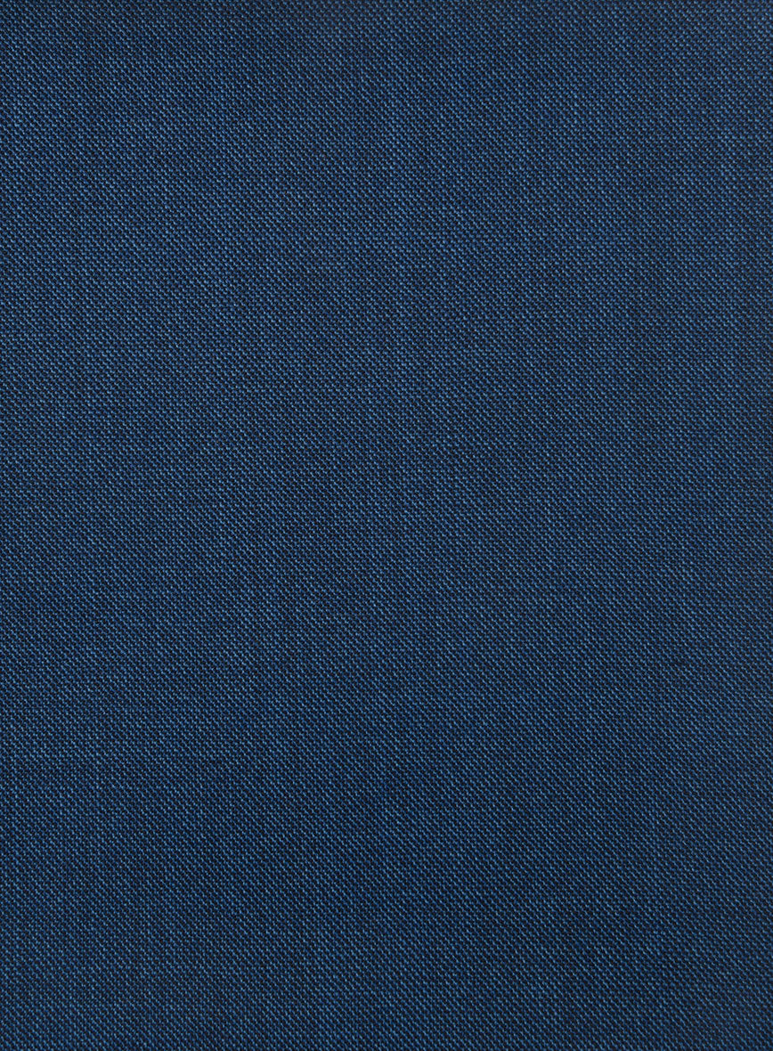 Napolean Spring Royal Blue Wool Tuxedo Suit - StudioSuits