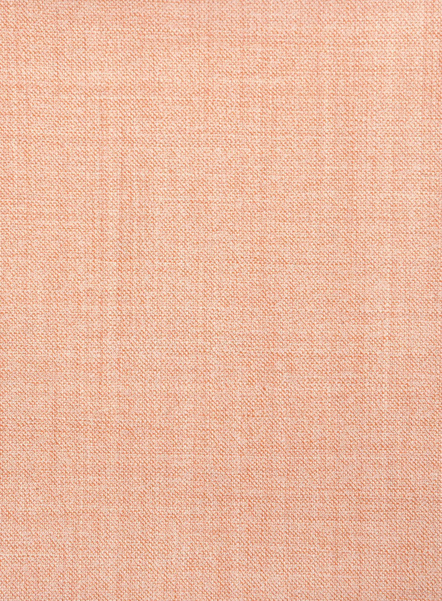 Napolean Spring Salmon Pink Wool Jacket - StudioSuits