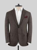 Napolean Stretch Brown Wool Suit - StudioSuits