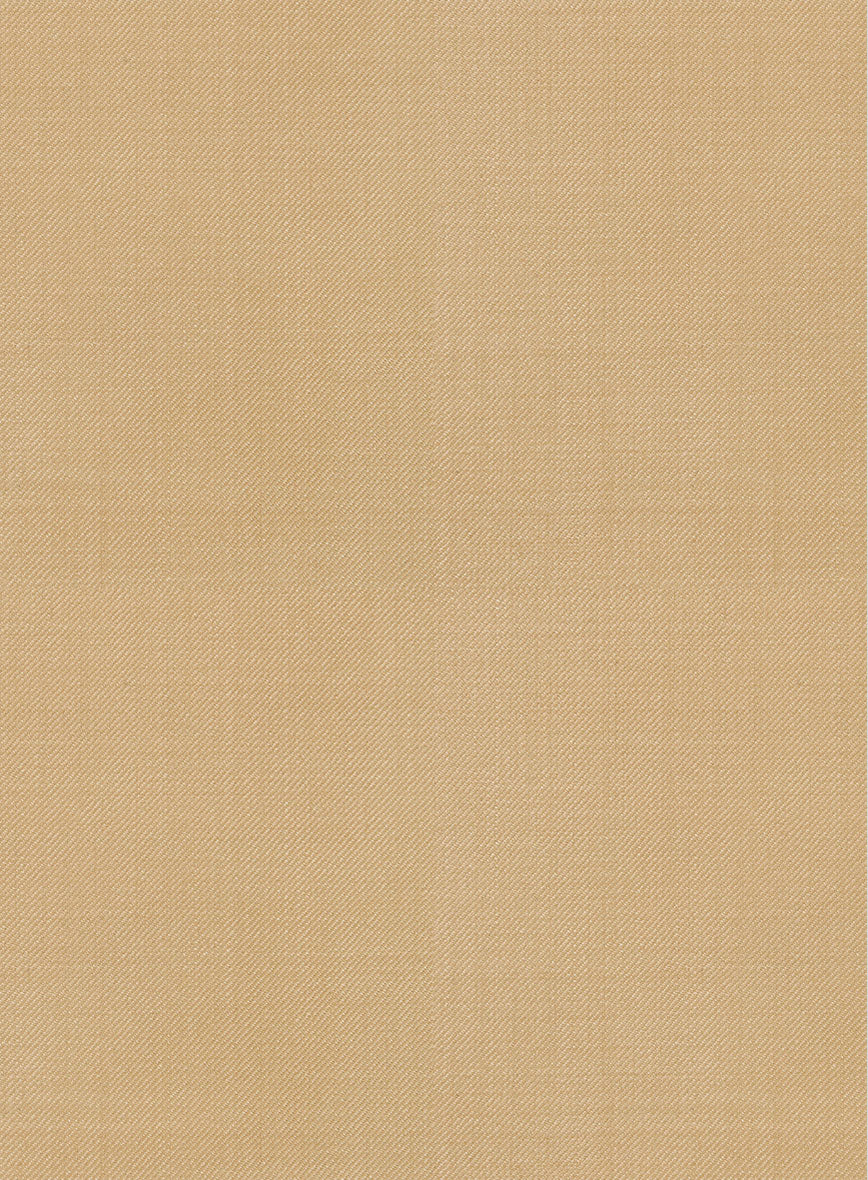 Napolean Stretch Khaki Wool Pants - StudioSuits