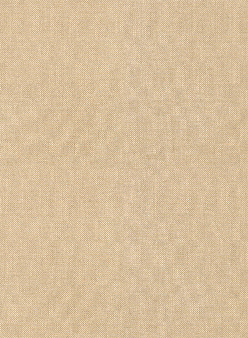Napolean Stretch Khaki Wool Pants - StudioSuits