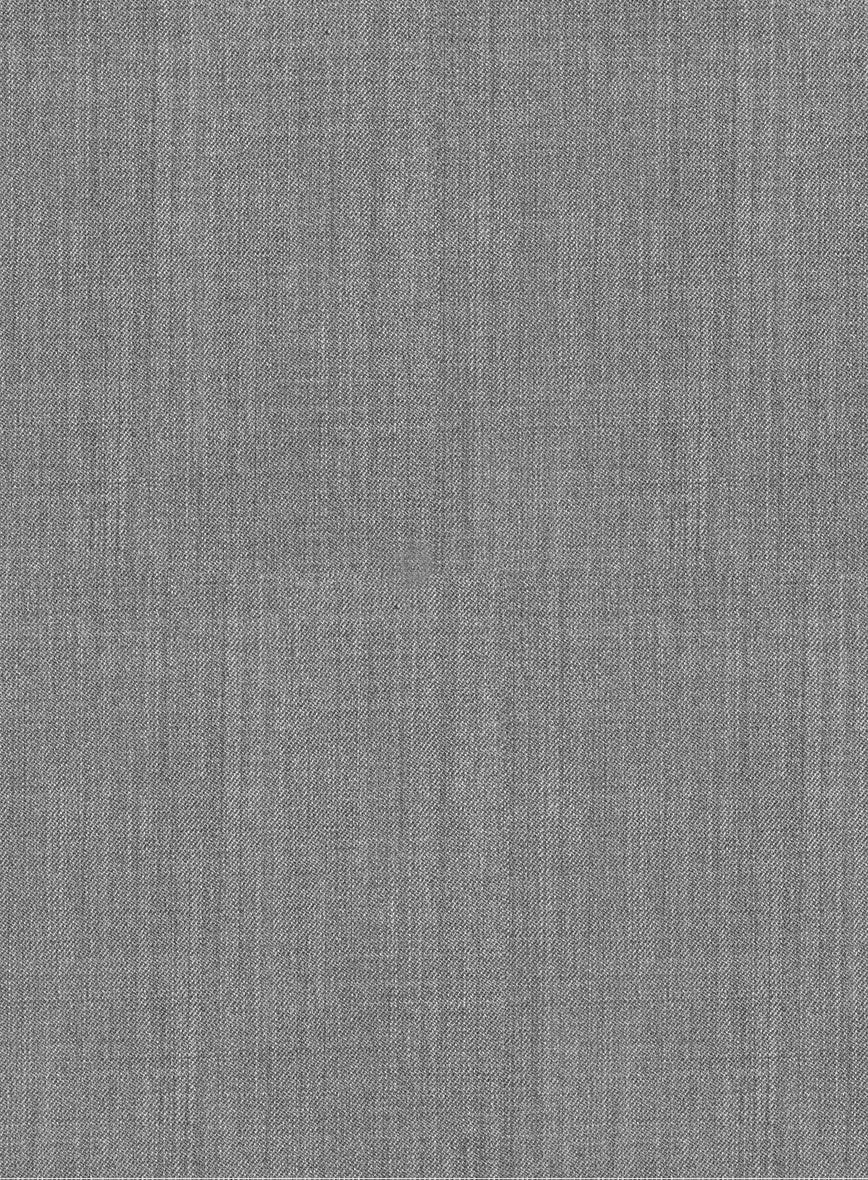 Napolean Stretch Mid Gray Wool Tuxedo Suit - StudioSuits