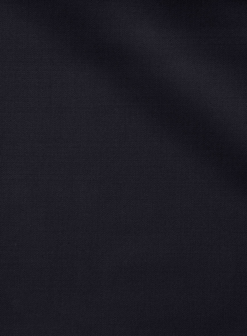 Napolean Stretch Navy Blue Wool Jacket - StudioSuits